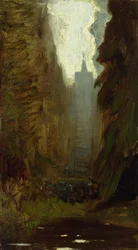 Das Zentrum des Parks, Wilhelmshöhe, Kassel